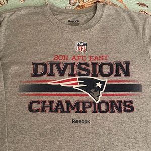Reebok 2011 New England Patriots LS Tee Shirt XXL